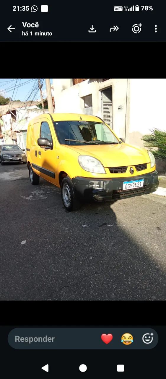Renault Kangoo Kangoo Express Hi-Flex 1.6 16V 2012