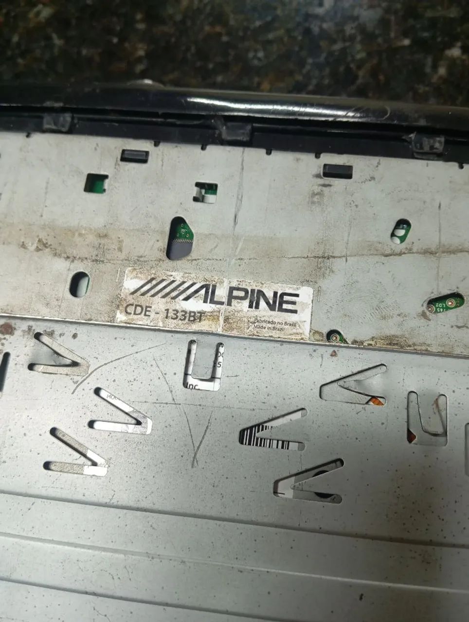Cd Player Alpine CDE-133BT  - Foto 2