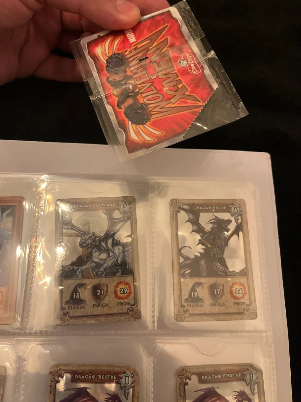 Elma Chips Coleções Completas: Dracomania, Mythomania, Vampiros