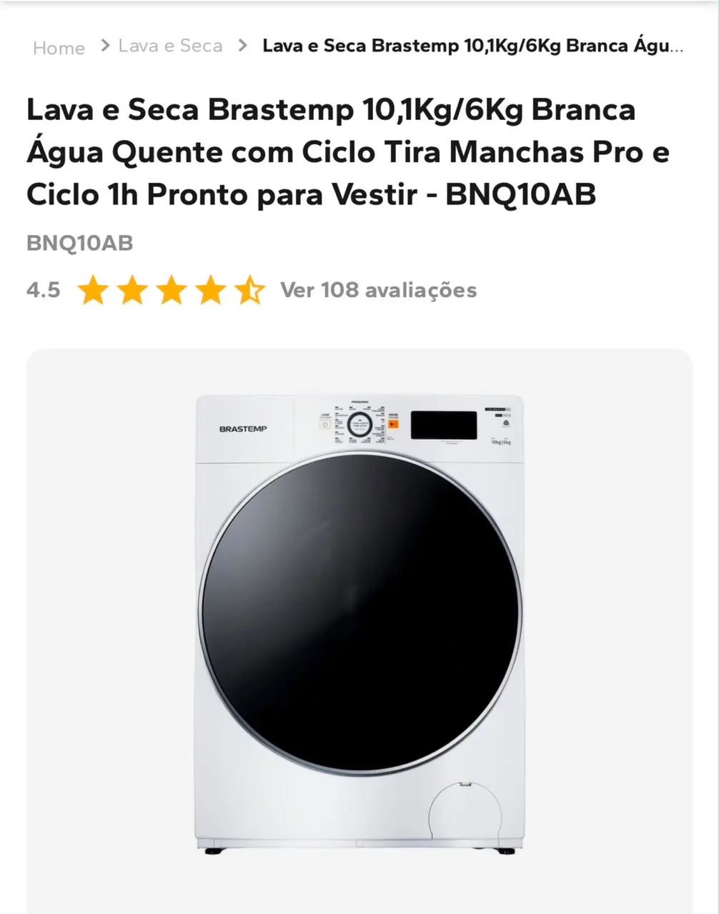 Lava e Seca NOVA NA CAIXA - Foto 2