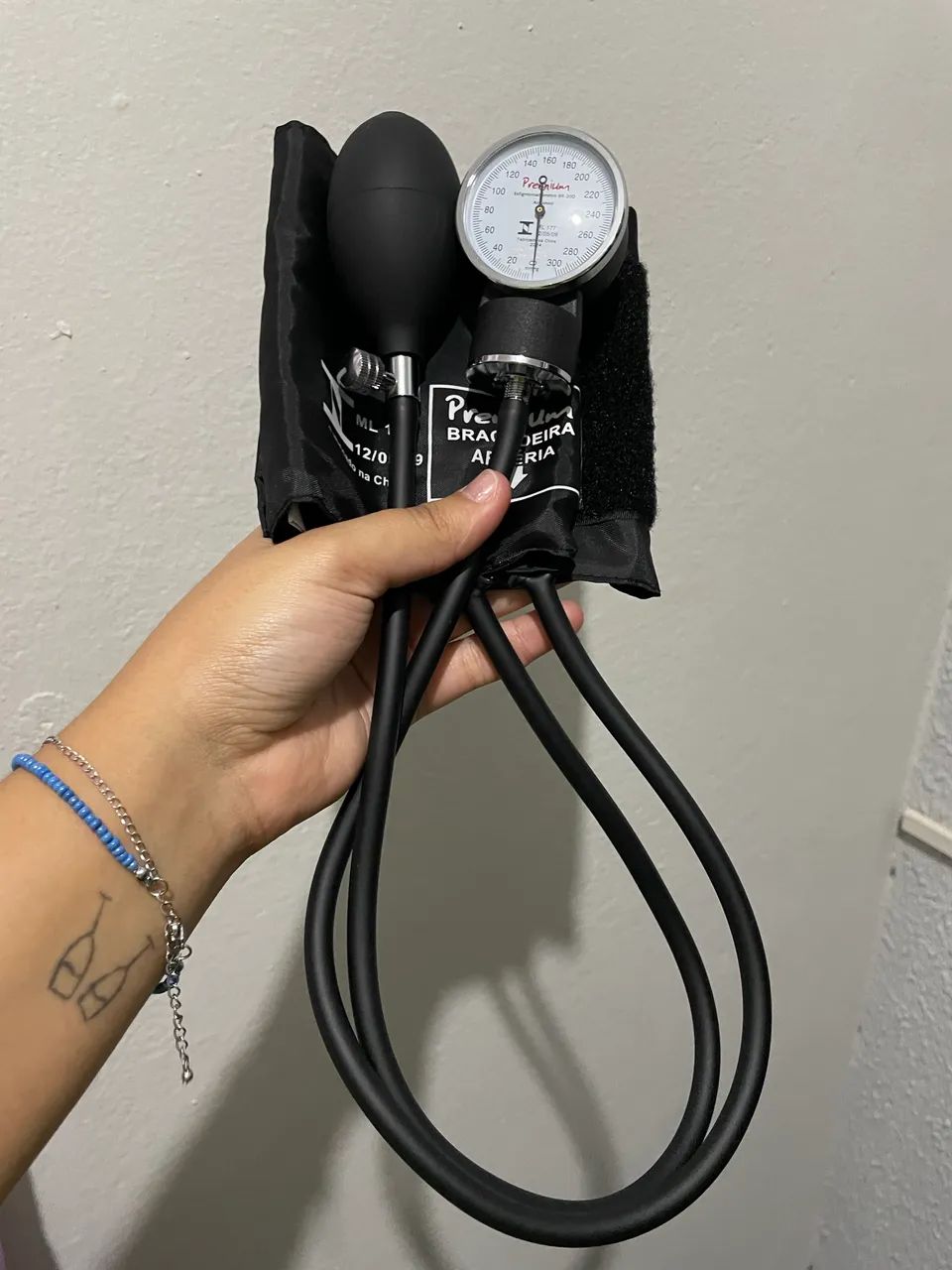 Estetoscópio + medidor de pressão + medidor de glicose  - Foto 5