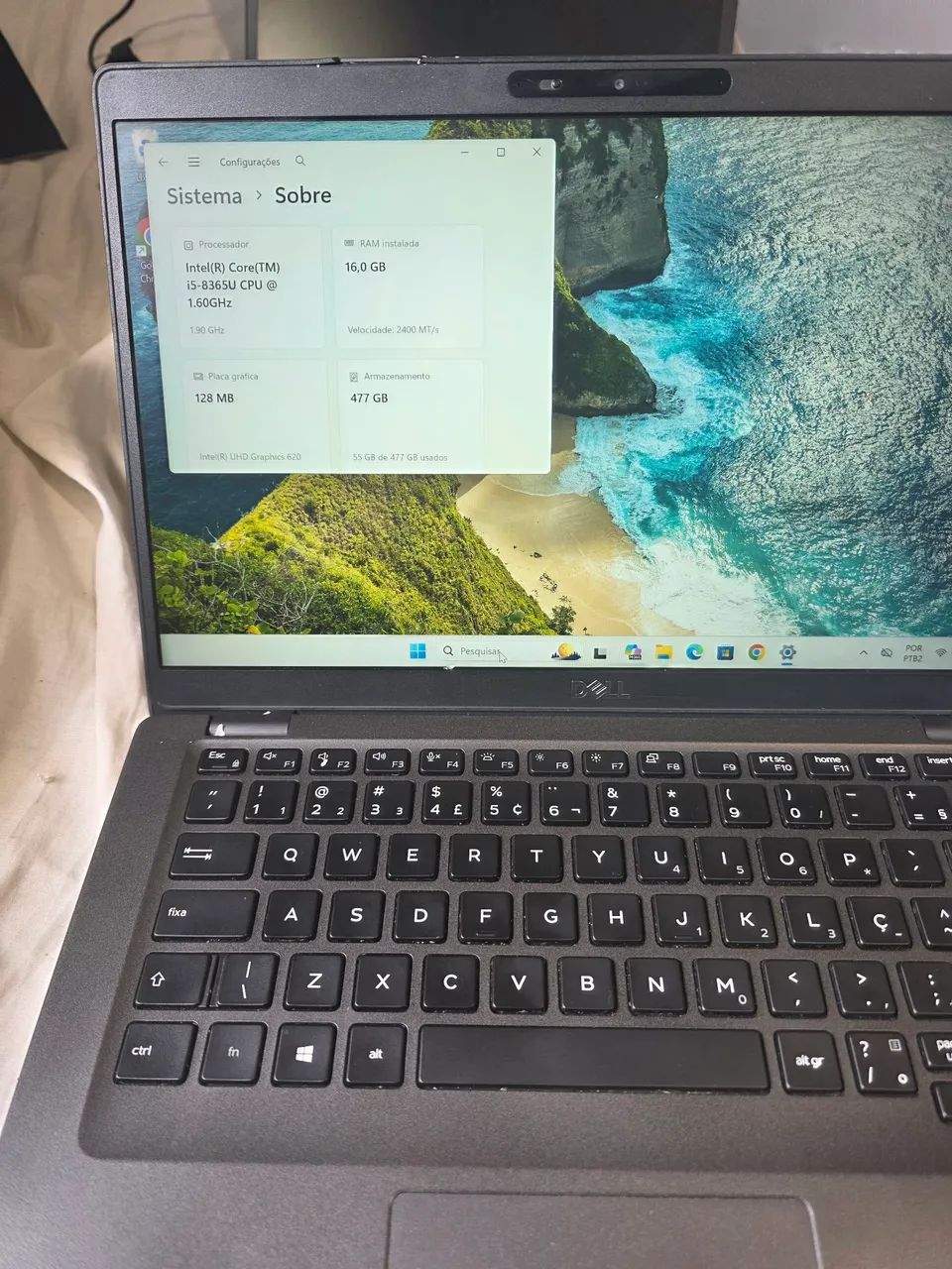 Dell 5400 -  i5 de 8th, 16gb ram e 512 ssd - Foto 2