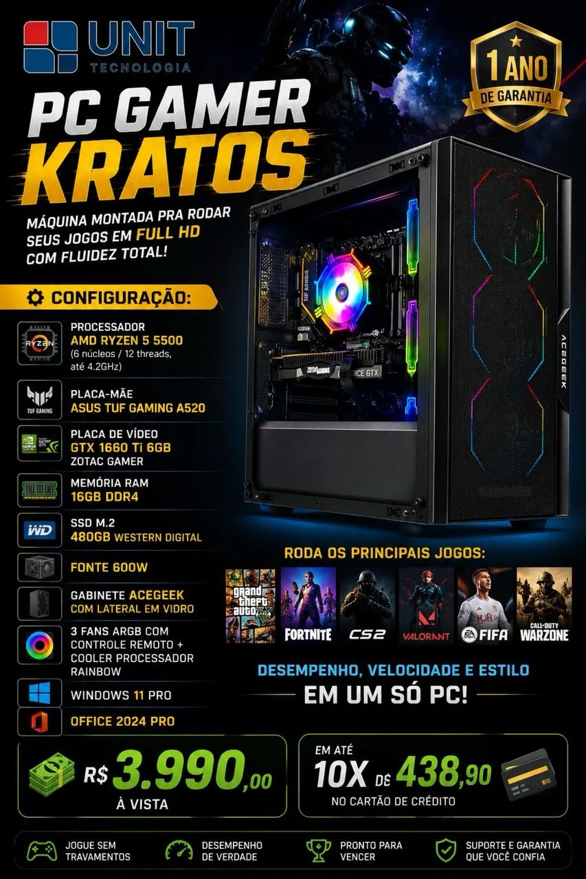 Computador Gamer 