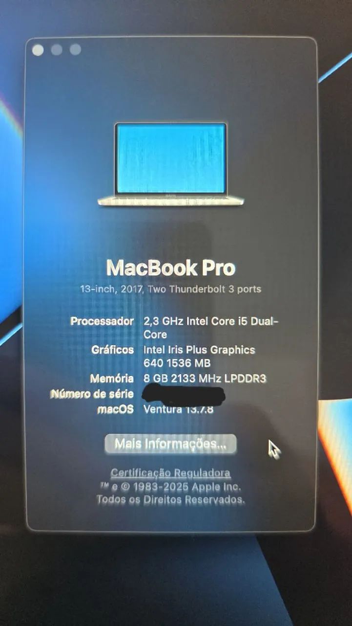 Macbook Pro 2017 - Foto 2