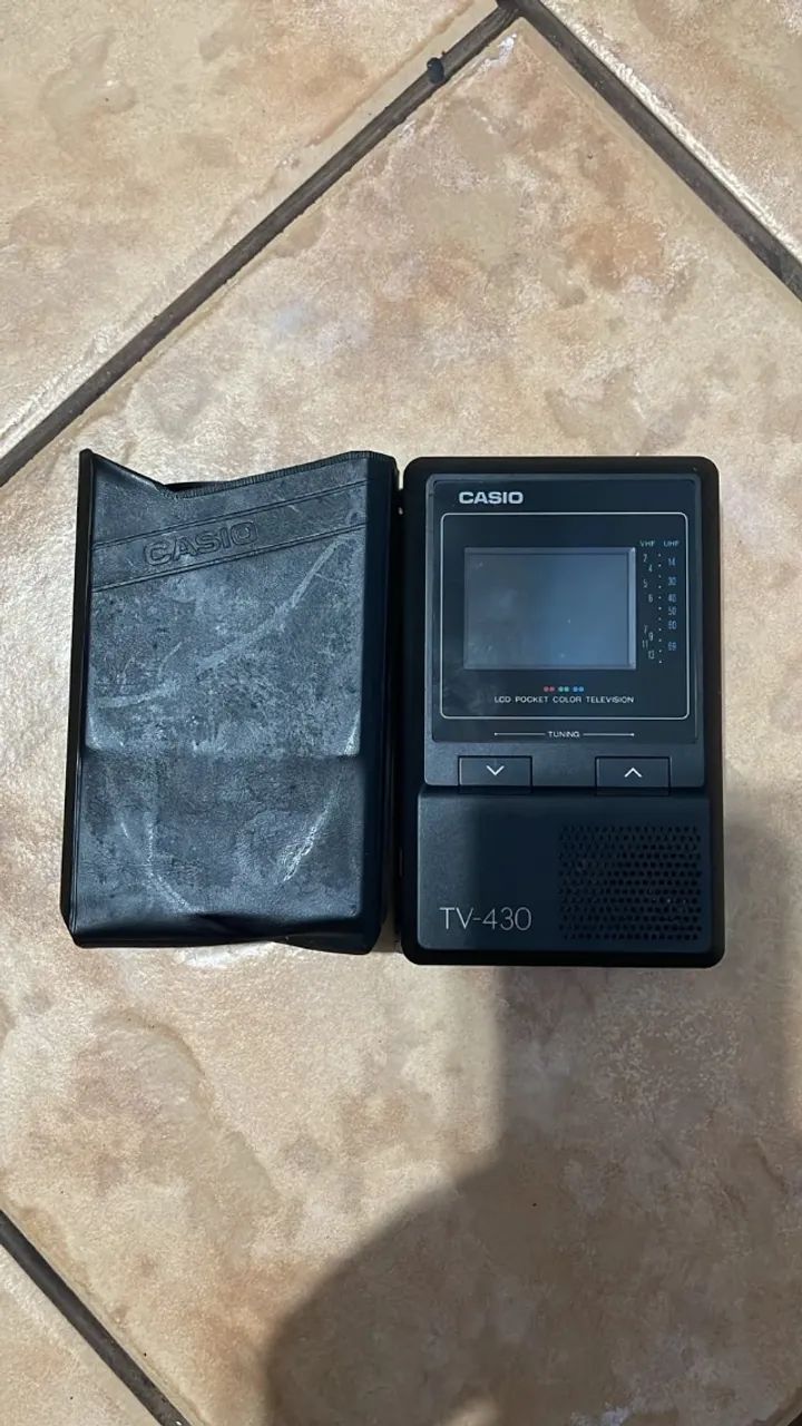 TV Pocket LCD Casio TV-430