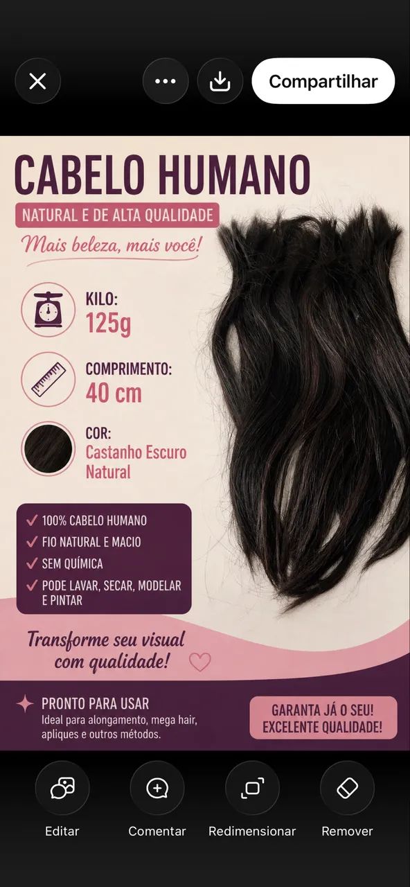 Cabelo Humano  - Foto 2