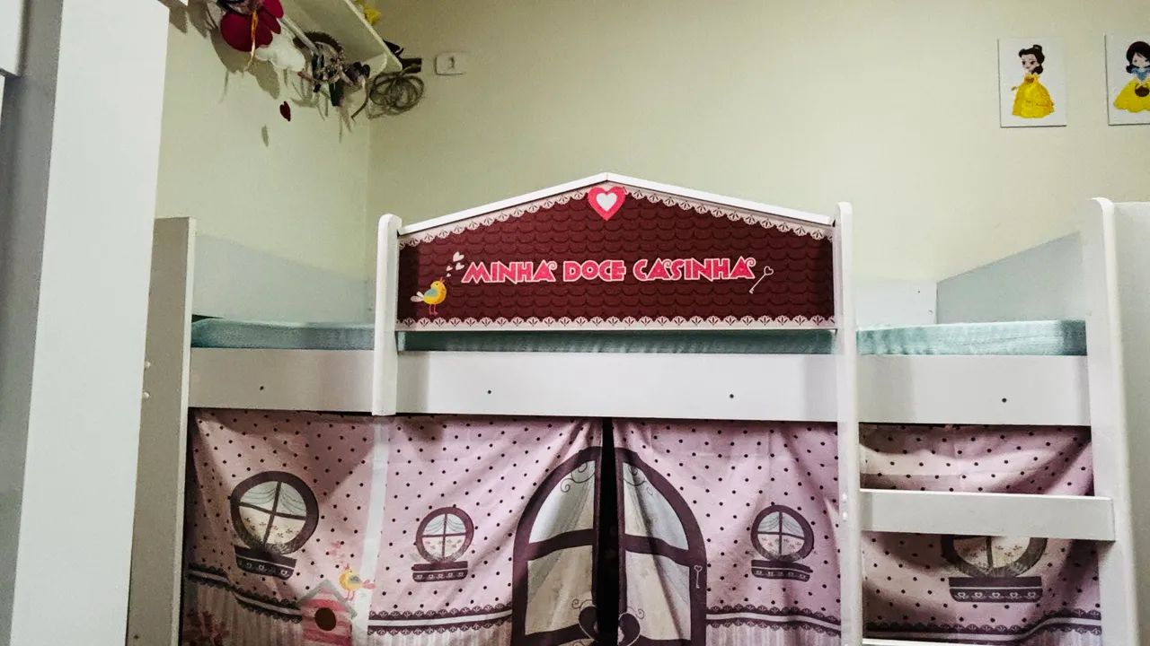 Cama Infantil Minha Doce Casinha / USADA