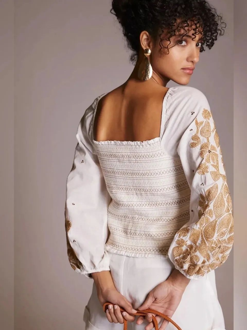 Blusa da marca Anthropologie - Foto 3