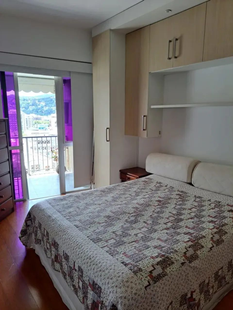 Apartamento mobiliado sala/quarto com área e varanda à venda - Botafogo - Foto 2