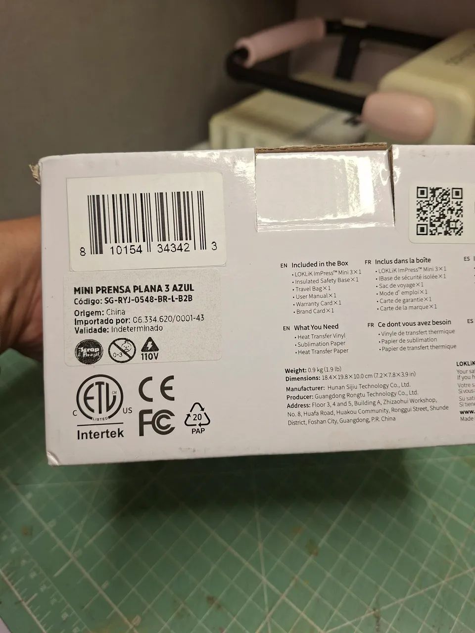 Vendo mini prensa térmica Loklik 110 w - Foto 5