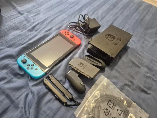 Nintendo Switch V1 Completo + Caixa Original