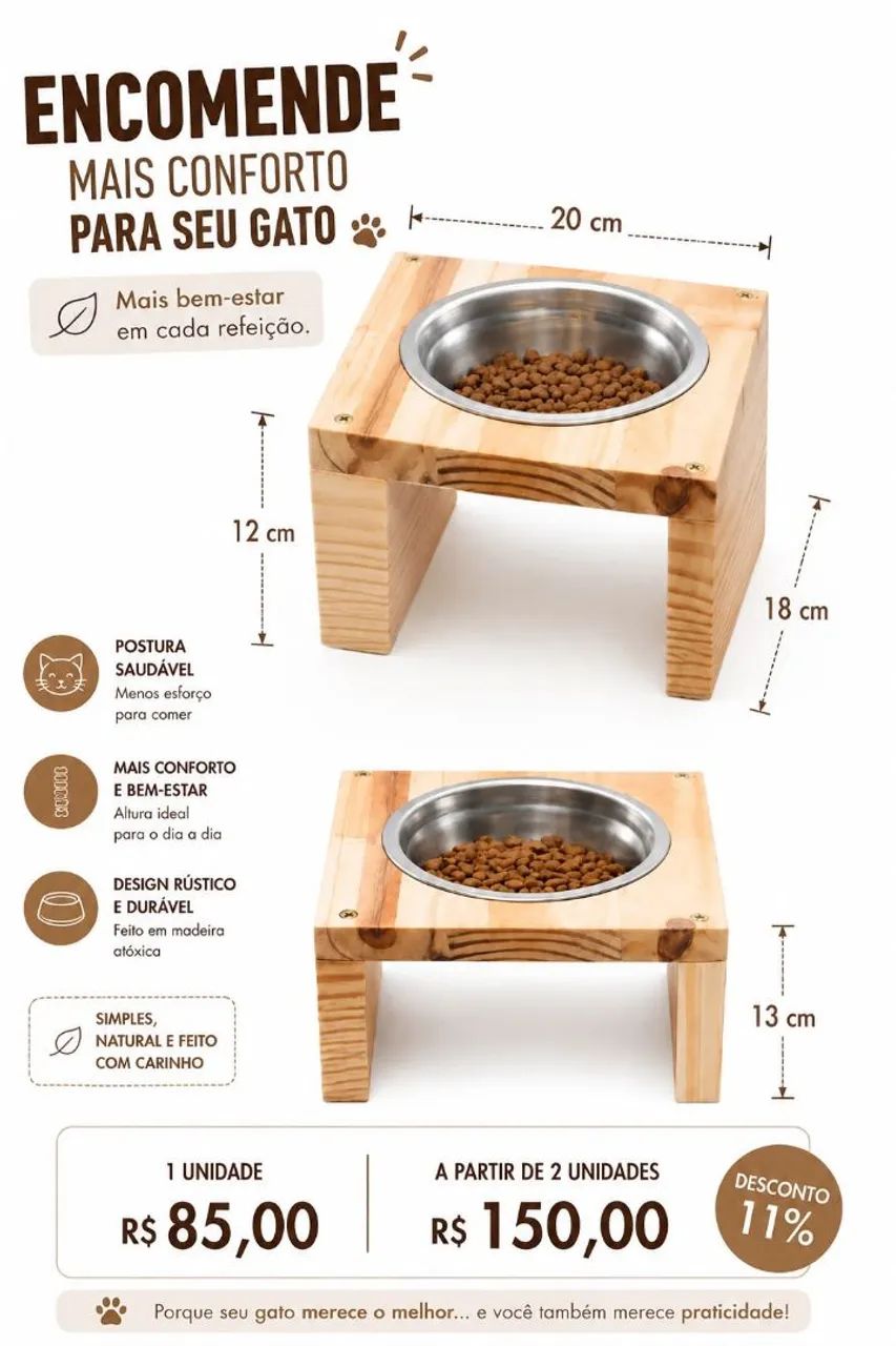 Comedouro para Pet