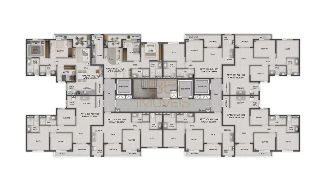Splendido Residence: 2 quartos, lazer completo e perto do mar em Maceió - Foto 4
