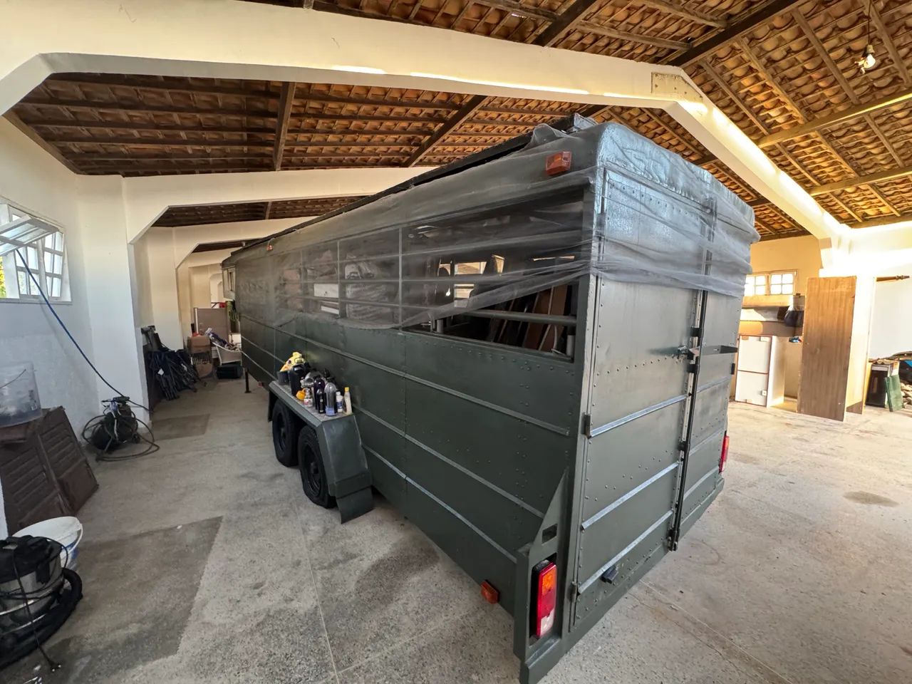 Carretinha Trailer de cavalo - Foto 4