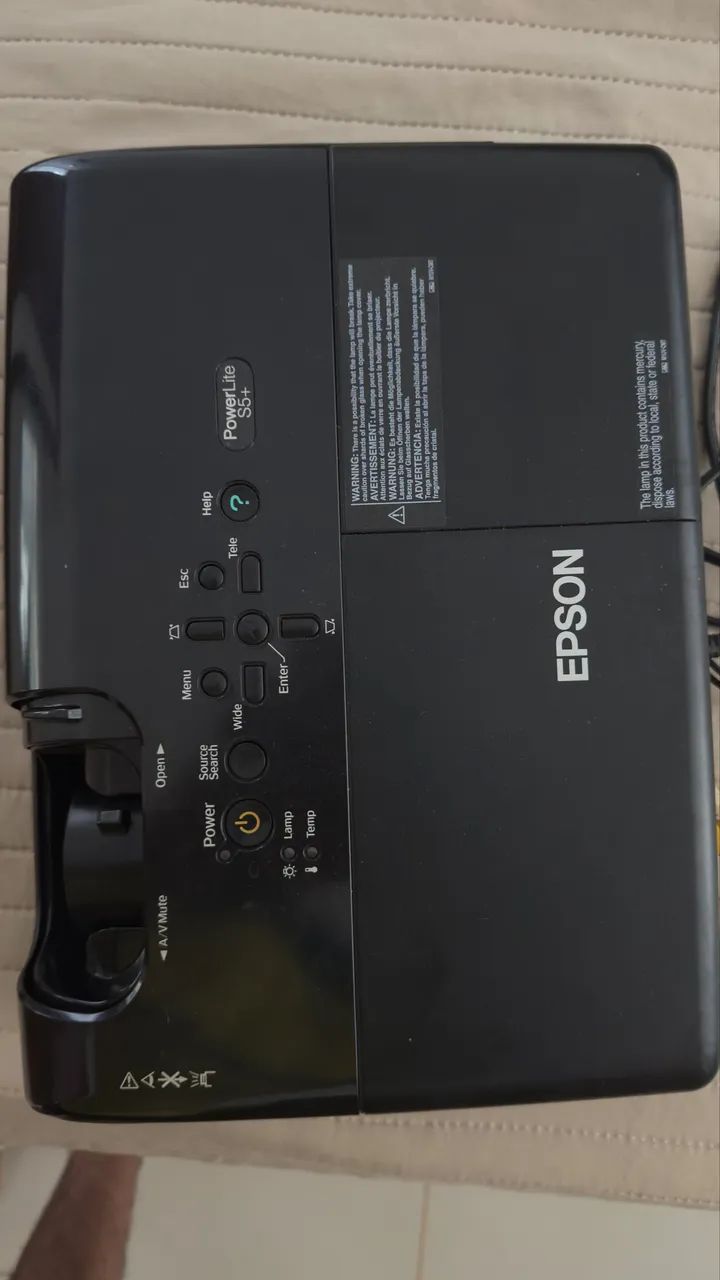 Projetor Epson S5+ Powerlite Usado  - Foto 2