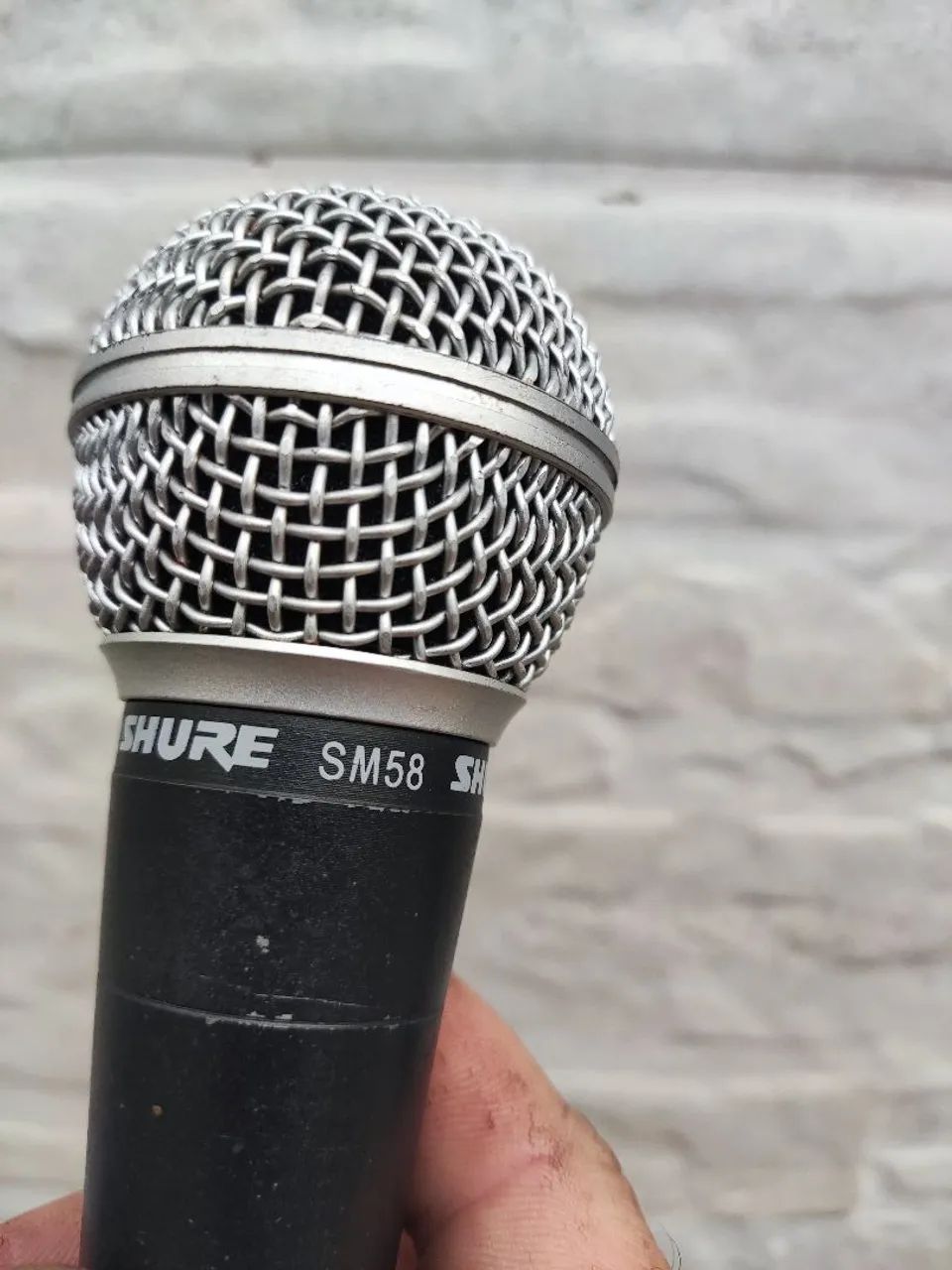 microfone shure sm58 + cabo - Foto 4