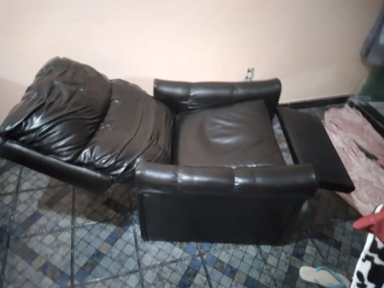 Poltrona em curvim - Foto 3