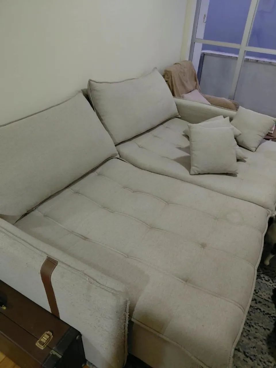 Venda de Sofá Cama em Coqueiros (retirar não entrego) - Foto 2