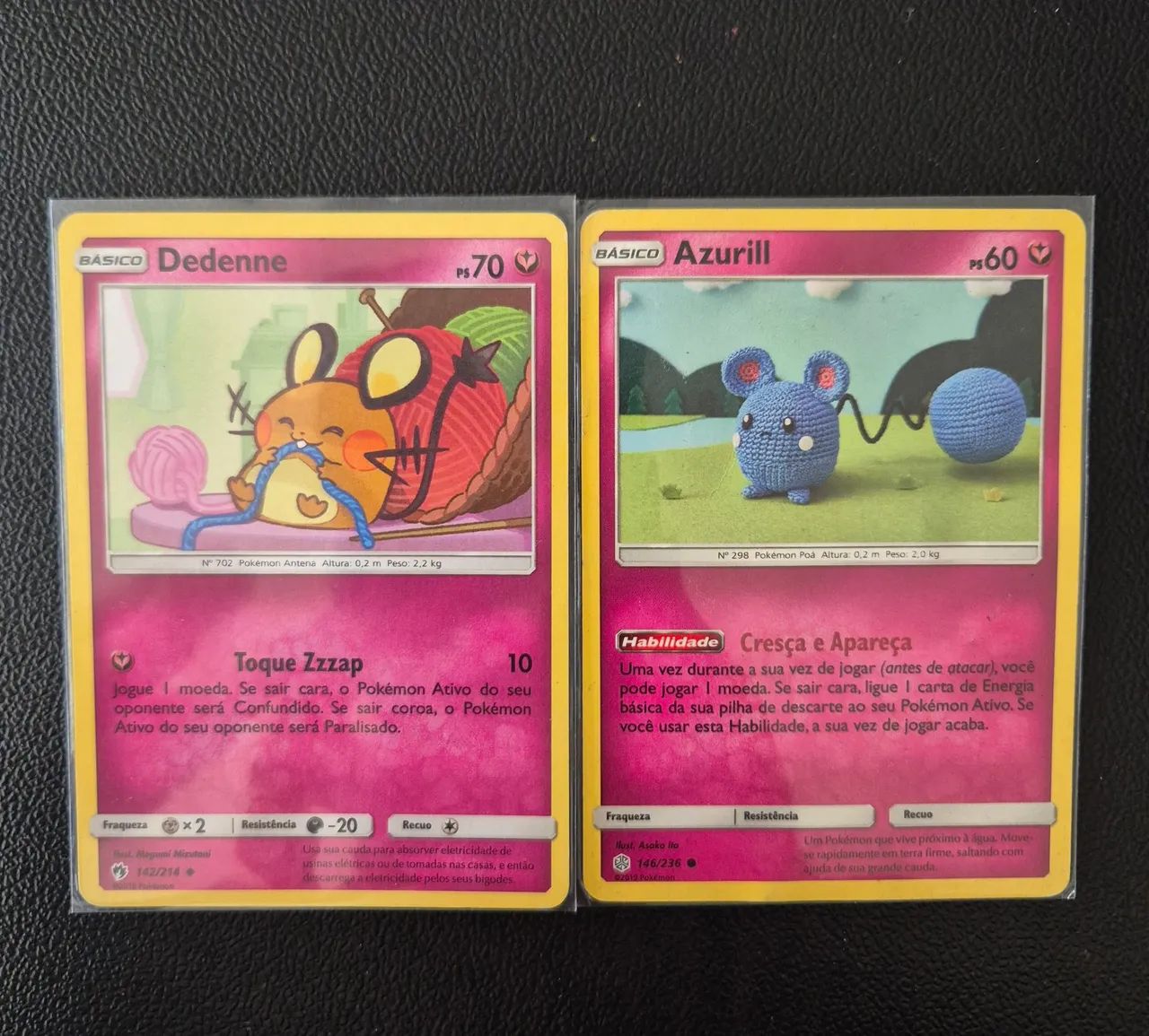 Azurill e Dedenne Pokémon TCG 