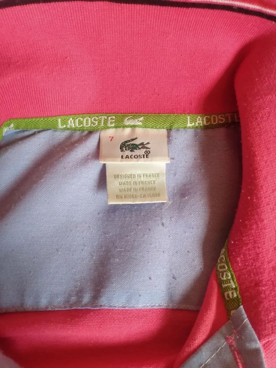 Camisa lascoste tamanho g - Foto 2