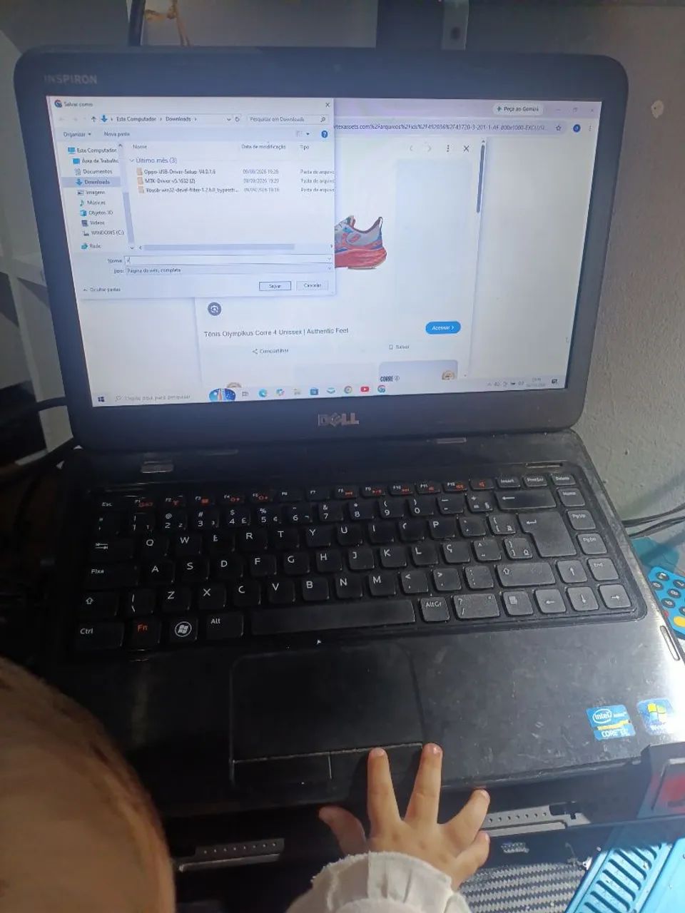 Notebook Dell i3 de 4° geração 