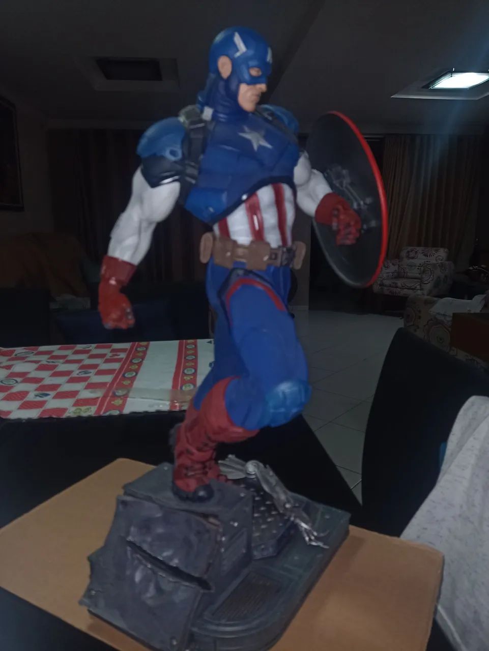 Capitão América Comics 1/4 Sideshow regular  - Foto 2