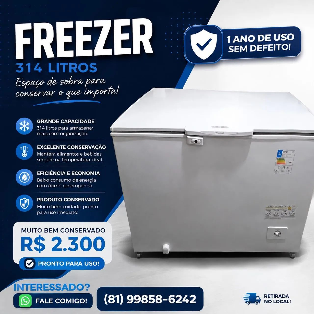 Pra vender rápido 