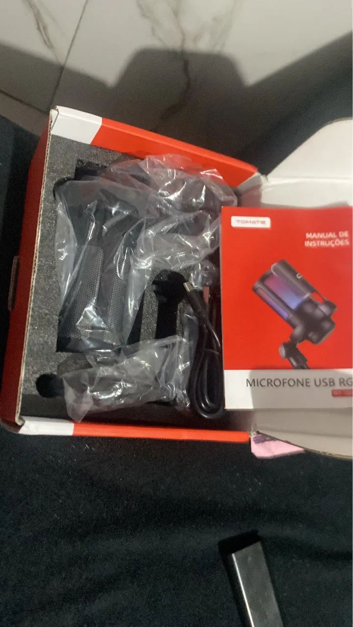 Microfone gamer e fone   - Foto 2