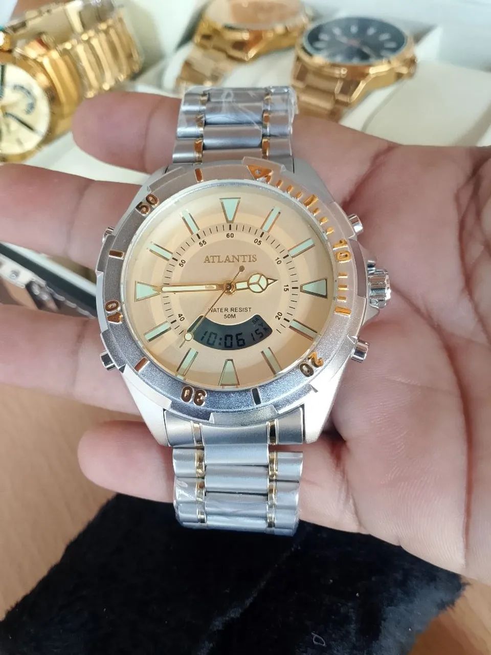 Relógio Atlantis skyline novo com garantia prova dágua  - Foto 2