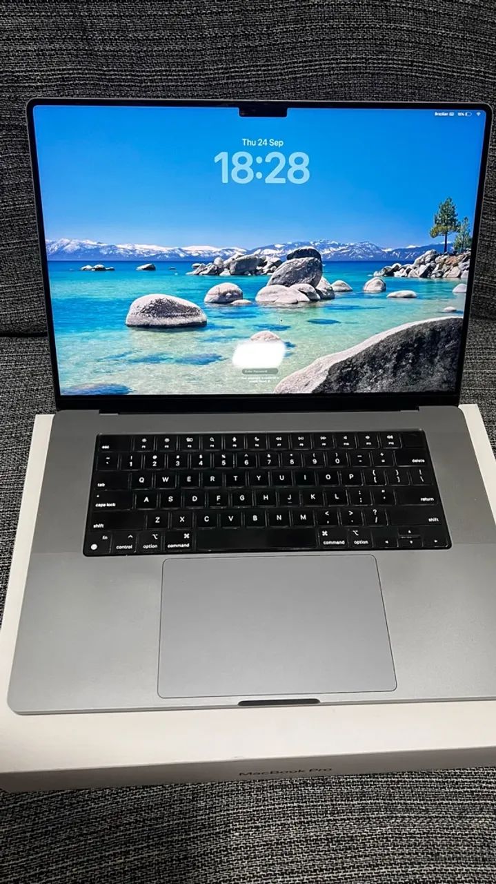 MacBook Pro 16 polegadas M1 Pro | 16GB | SSD 512GB | Caixa + NF