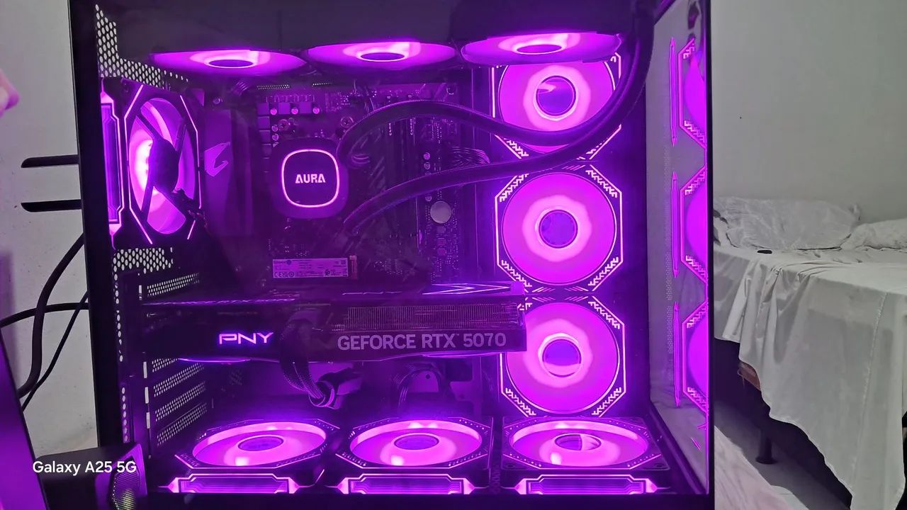 PC GAMER RYZEN 7 5800X3D RTX 5070 12GB  - Foto 3