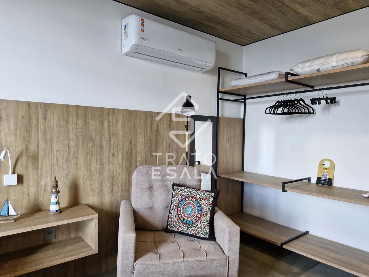 Studio novo, decorado e completo, na Pajuçara, com área de lazer única - Foto 4