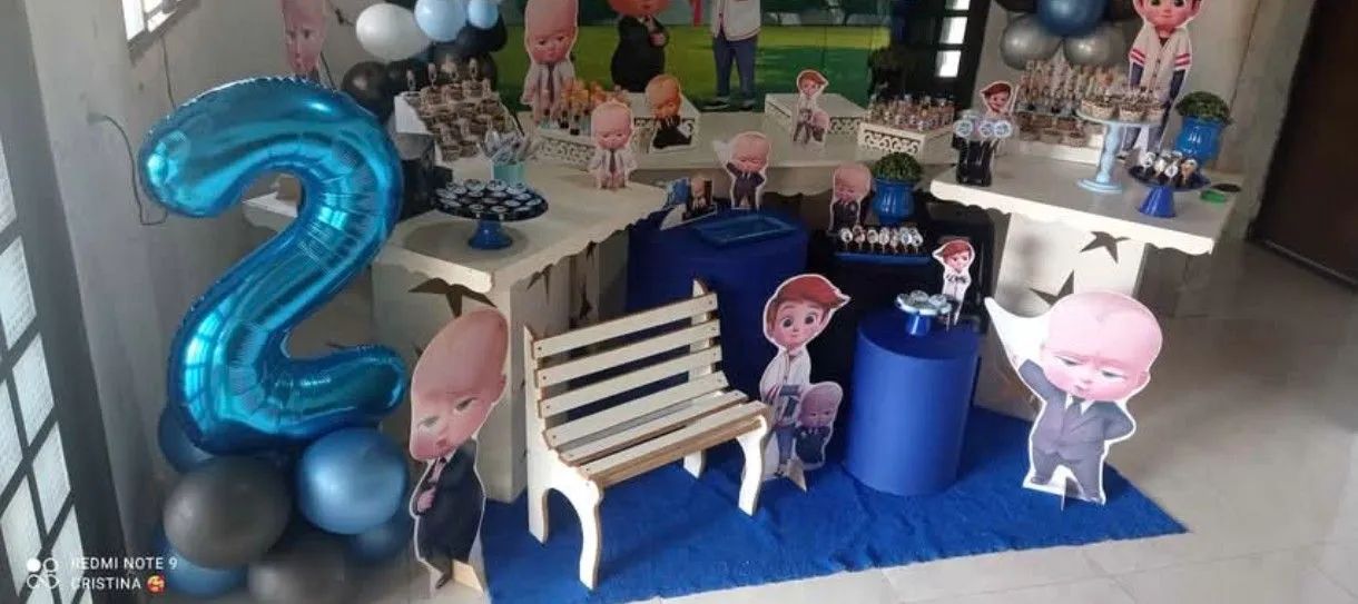Painel e vários display de chão e mesa do poderoso chefinho e o Tim  - Foto 3