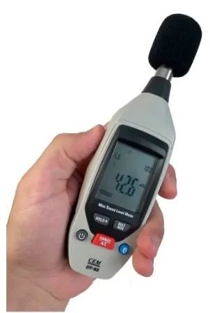 Decibelímetro Digital Bluetooth CEM DT-95 35 a 130dB
