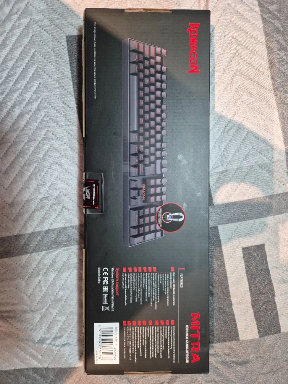 Teclado Mecânico Redragon Mitra - Switch Marrom - Foto 3