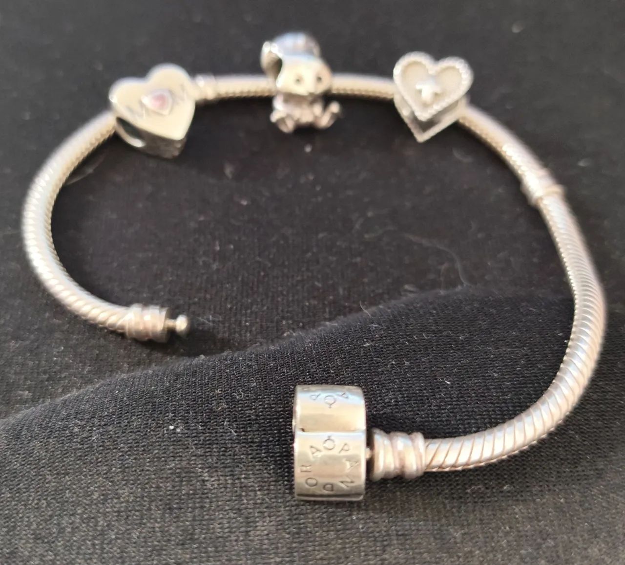 Pulseira Pandora ORIGINAL + BERLOQUES