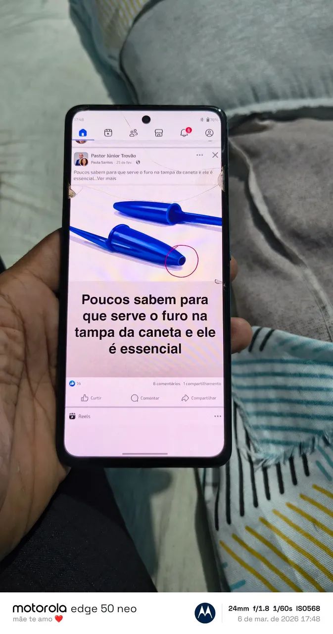 Vendo Celular moto edger 30 pfv ler a descrição 