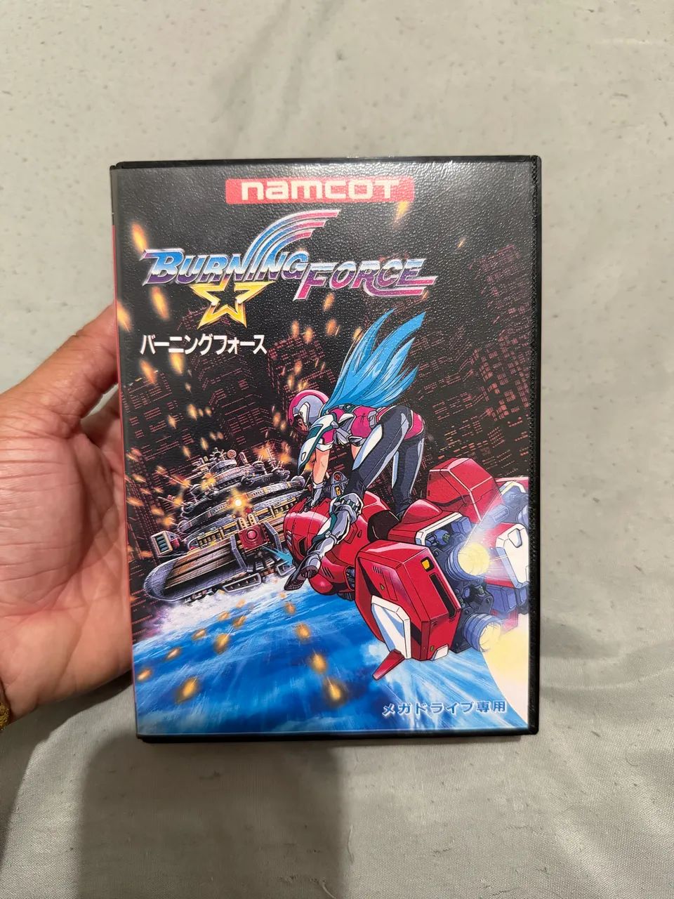 Burning Force Mega Drive Japonês completo