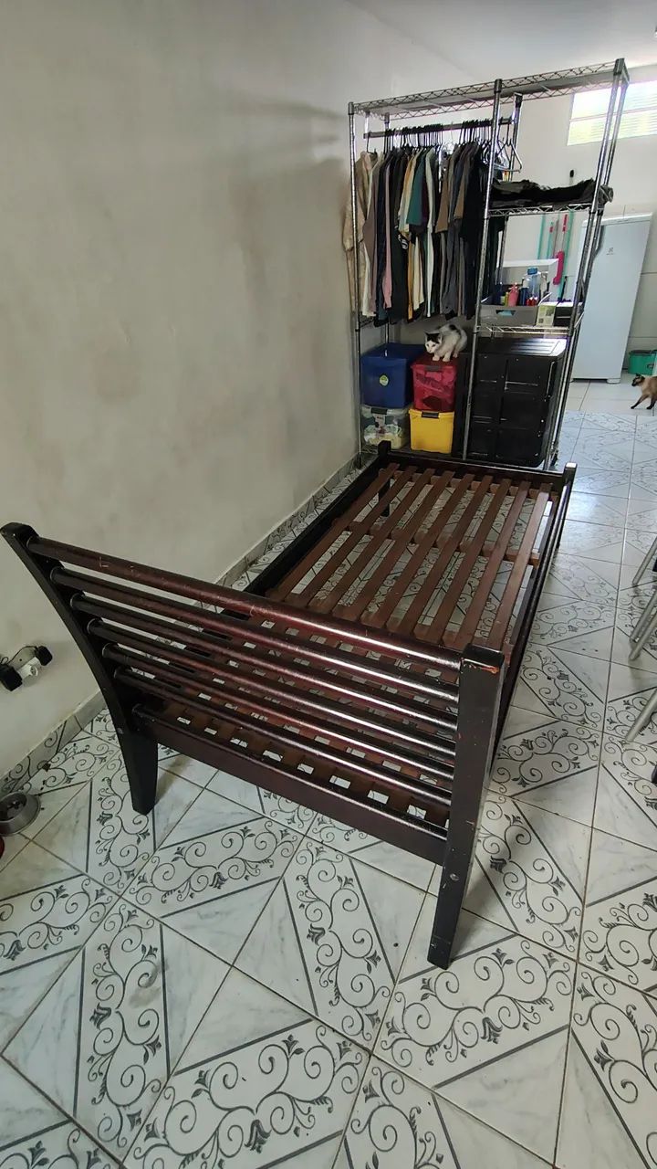 Cama de madeira maçica - Foto 2