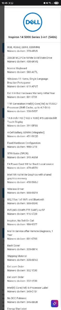 Notebook Dell Inspiron 2in1  - Foto 2