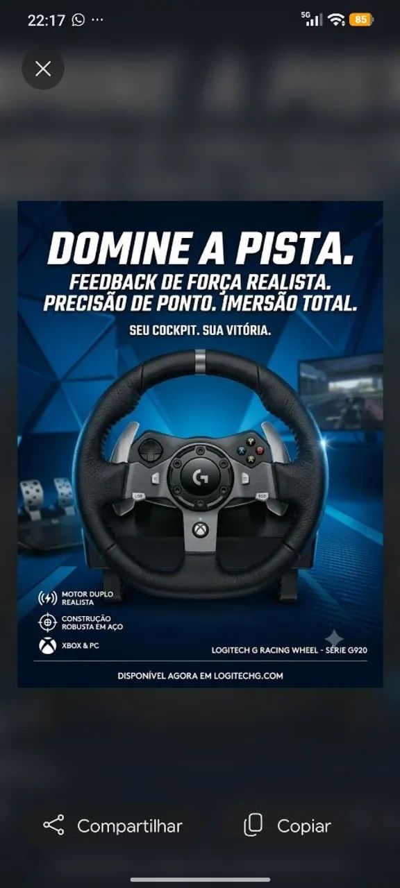 Volante Simulador  - Foto 4