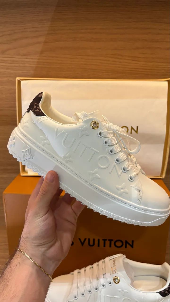Tênis feminino Louis vuitton  - Foto 4