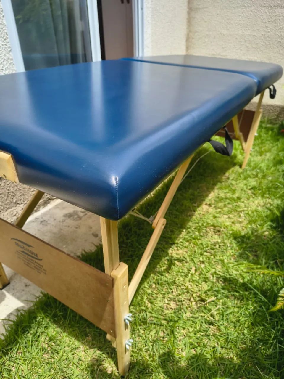 Maca de Massagem, dobravel e com regulagem de altura - Foto 2