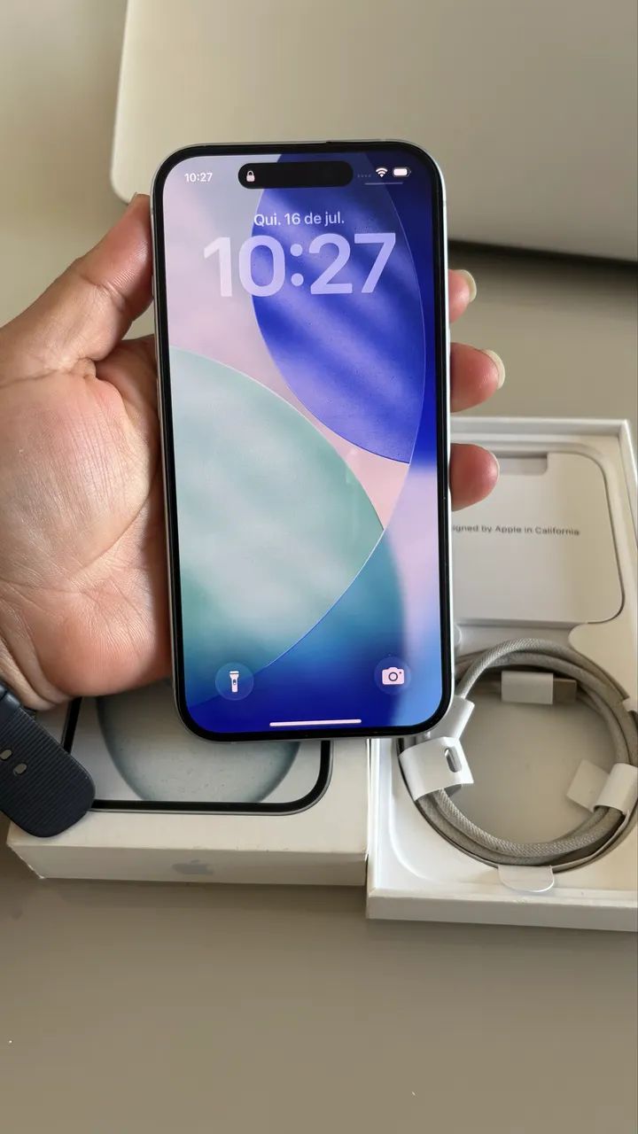 iPhone 15 128gb - Ótimo estado - Foto 3