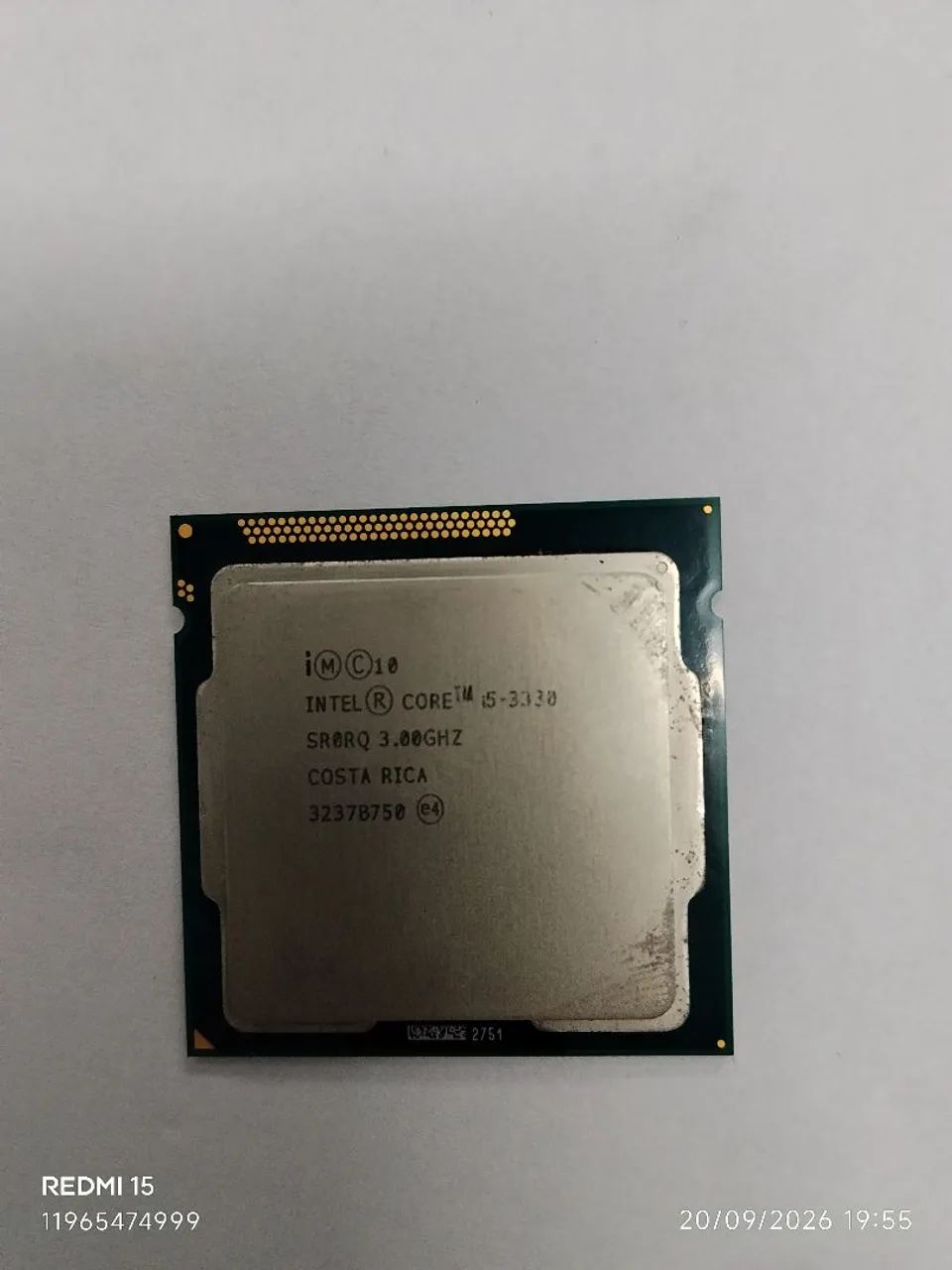 Processador intel i5 - 3330 - 3.0 ghz
