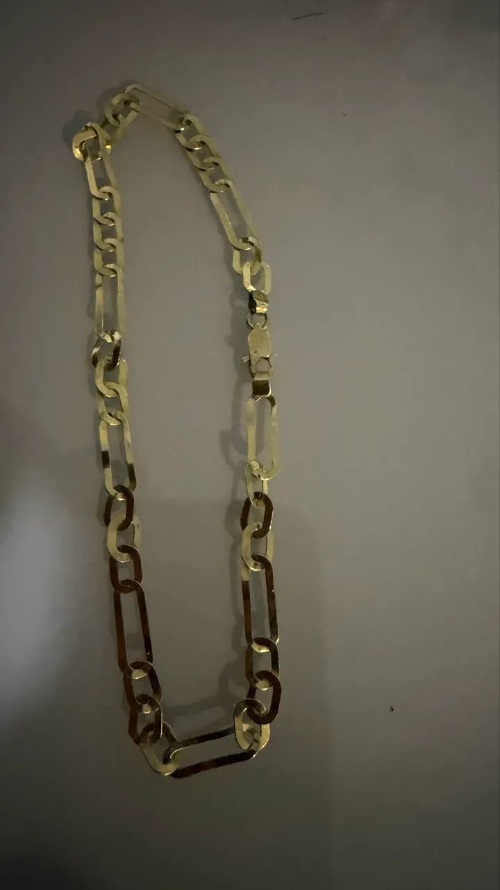 pulseira ouro 18k 3 elos  - Foto 3