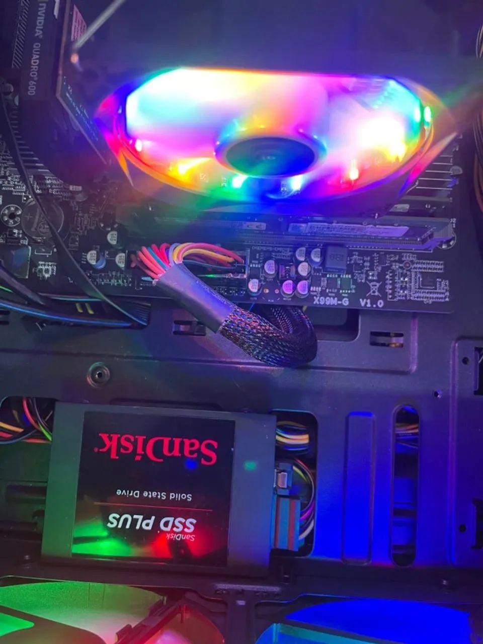PC Gamer Workstation Kit Xeon E5 16GB SSD 120GB - Foto 5