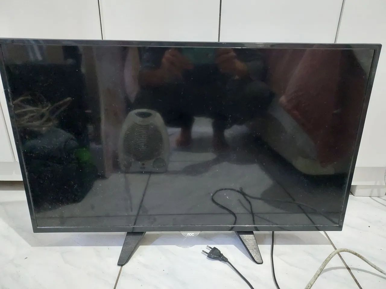 TV 32P com defeito vai  junto antena externa - Foto 3