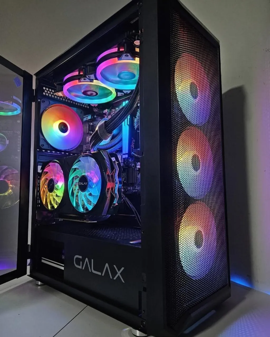 PC Gamer i5 14400F RTX 4060 Ti 32GB DDR5 1TB NVMe B760 Water