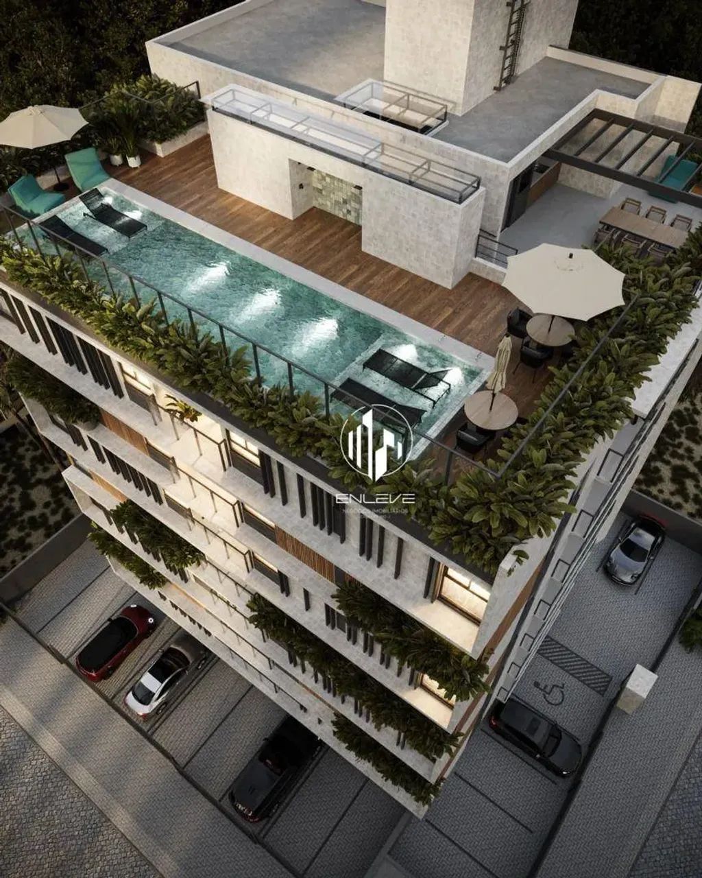 Apartamentos na planta com 02 quartos à 150m da Praia do Poço - Foto 5